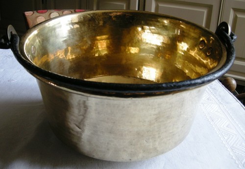 Ancien important chaudron - et,