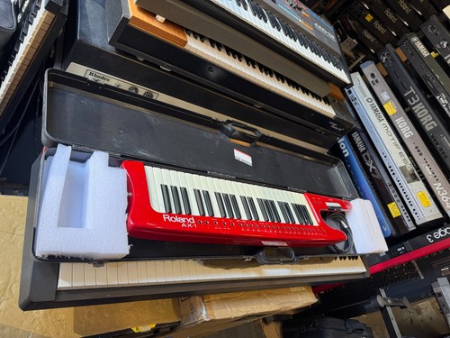 Roland keytar red vintage - roland, ax-1