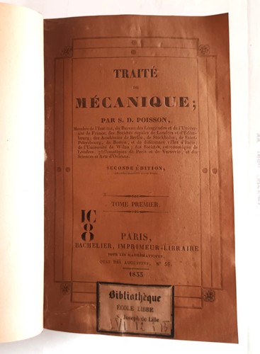 Livre traité mécanique - traité,