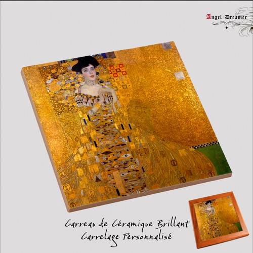 Carrelage imprimé klimt - carrelage,