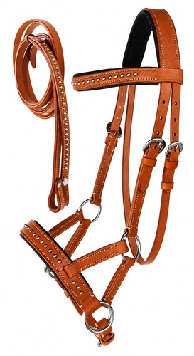 Horse western cob - , leather