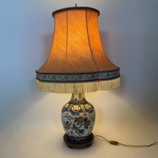 Large DRIMMER House Art Lamp RODEZ Hand Painted Ceramic Birds »