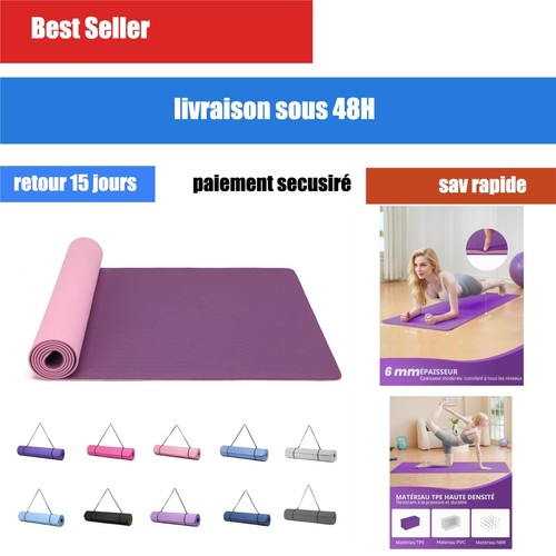 Tapis yoga antidérapant 6 - de,
