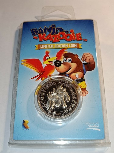 Pièce banjo kazooie silver - banjo,