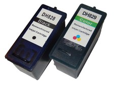 2 Cartouches d'imprimante Multicouleur remplace Dell CH884 Serie 7 CH883 DH828