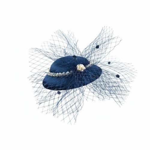 Bibi plumes voilette - plumes, et