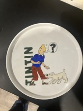 Assiette Peinte À La Main? Tintin Et Milou À Identifier Yvette 2013