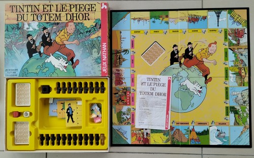 Jeu société tintin - jeu,
