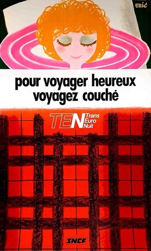 Affiche poster train - poster, sncf
