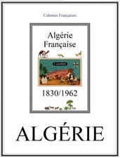 Album de timbres à imprimer ALGERIE FRANCAISE