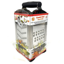 Börner Combi Chef Four in One Pro Stainless Steel Square Grater Cutter Open Box