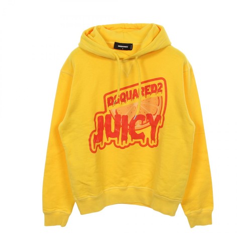 Dsquared2 cotton hoodie duty - dsquared2,