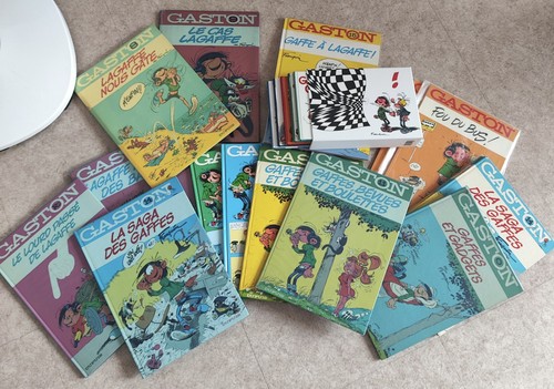 Gaston lagaffe lot albums - gaston, 15