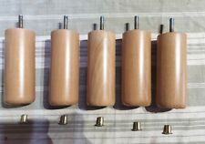 5 PIEDS DE MEUBLES/ FAUTEUILS