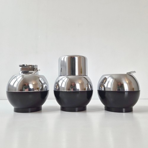 Set tabac vintage 1960 boule - a,