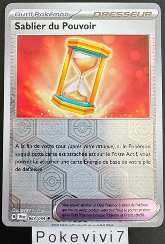 Carte pokemon sablier - carte,