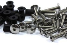 Ducati ST4 1999-2005 Acier Inoxydable Tête de fourche Boulon & pare-brise Vis