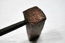 Antique 19th Century COPPER & WROUGHT IRON WELDING IRON