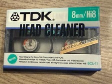 Cassette Nettoyage 8 mm HI8 TDK ..  HEAD CLEANER . Neuve