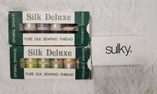 21 Vtg Spools Belding Corticello Silk + 3 Talon Silk Thread + 5 Sulky Thread Lot