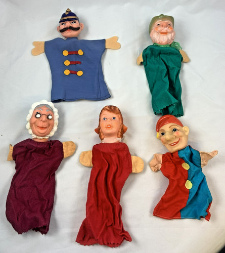 Lot marionnettes kasperl - de,