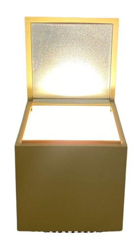 Lampe table cube lumière - lampe,