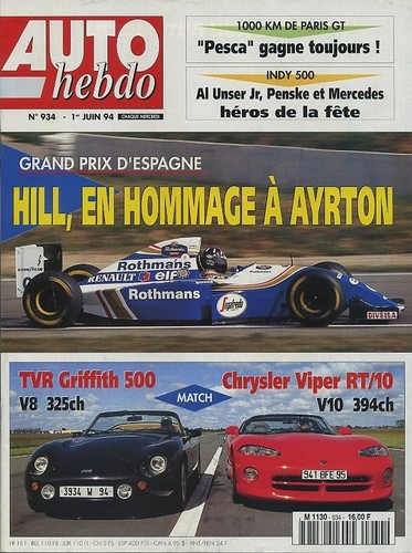 Auto hebdo 934 - auto,