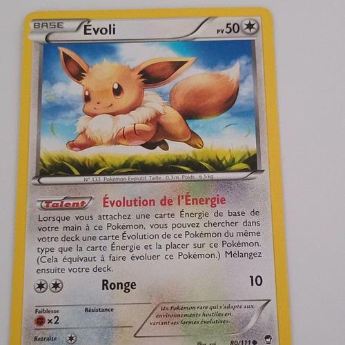 Pokémon jcc évoli français - pokémon,