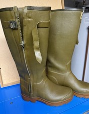 Le Chameau Chasseur Rain Boots Vintage Rain Boots with Old Camel Logo France 41