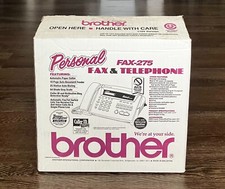 NEW open box Brother FAX-275 Personal Fax & Telephone 110V