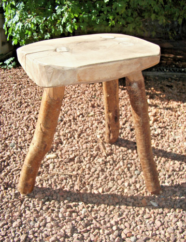 Tabouret bois massif - tabouret, design