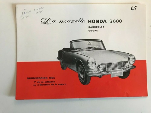Honda 600 cabriolet - 600,
