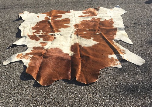 Tapis vintage peau - , de