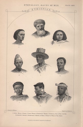 1874 imprimé ethnology - 1874,