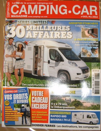 Camping car 263 2014 guide - camping,
