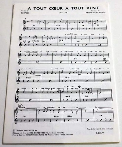 Partition sheet music - , andre