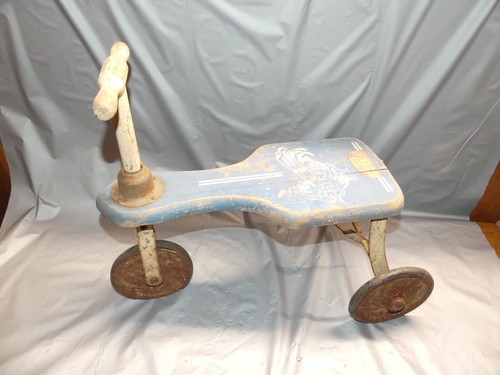 Antique oak hill kiddie kar - hill,