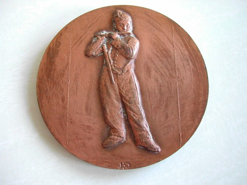 Médaille bronze art - médaille,
