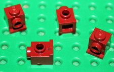 4 x Lego Dark Red Brick ref 4070 set 6243 10182 10188 75159 75978 9526 9515 7048