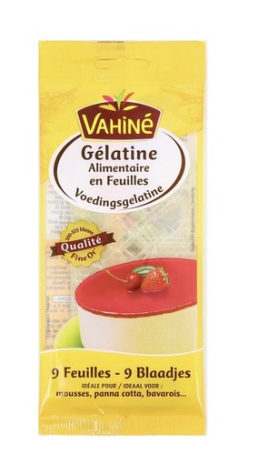 Vahine feuilles gélatine - feuilles, de