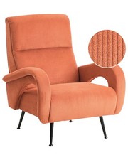Fauteuil Retro en Velours
