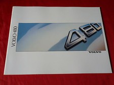 Volvo 480 ES + 480 Turbo Brochure Brochure Brochure Brochure Folleto from 1988