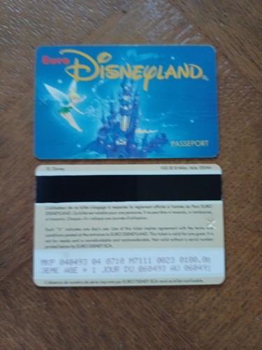 Pass euro disney - disney, disneyland