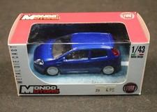 Fiat Punto Royal Blue 1:43 Car Diecast Mondo Motors