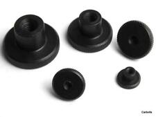 Knurled Thumb Nuts Black Stainless Steel Hand Grip Knobs M3 M4 M5 M6 M8