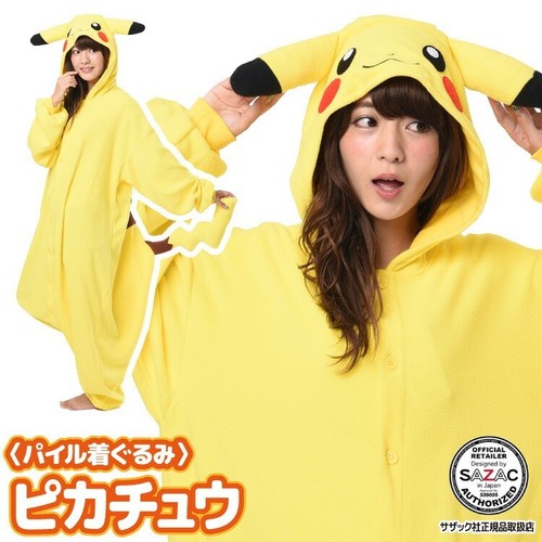 Sazac pikachu pokemon - pokemon, kigurumi