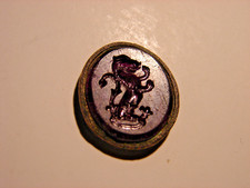 INTAILLE. AVERS= LION .  REVERS = EQUERRE & COMPAS de FRANC MACONNERIE