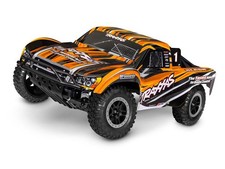 Traxxas Slash 2WD Brushed HD RTR 1:10 Short Course Race Truck orange avec NiM...