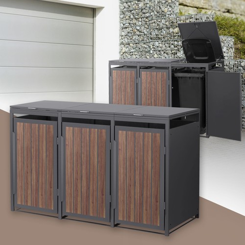 Abri pour poubelles - 3,