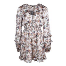 Maje Robe Courte Femme Satin